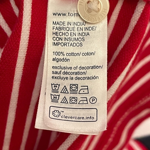 Tommy Hilfiger Custom Fit Polo Short Sleeve Shirt Size XL Embroidered Logo - Picture 7 of 9